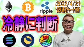 【仮想通貨 ﾋﾞｯﾄｺｲﾝBTC ＆ ｱﾙﾄｺｲﾝ 分析】状況を冷静に判断すべき局面!!