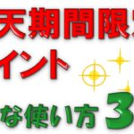 【使い方３選！】楽天ポイントお得な使い方【期間限定ポイント編】～楽天ペイ、楽天ポイントカード支払い、楽天サービスの固定費にあてる～