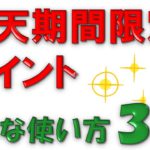 【使い方３選！】楽天ポイントお得な使い方【期間限定ポイント編】～楽天ペイ、楽天ポイントカード支払い、楽天サービスの固定費にあてる～