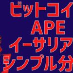 🚨ビットコイン週足📈確定！今後の値動きは⁈🚨ビットコイン・イーサリアム・APE COIN📈ドルインデックス解説🔥