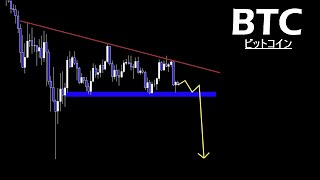 まだ落ちる【BTC ビットコイン】