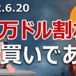 ビットコインが2万ドル割れ。絶対買いの理由がここにある