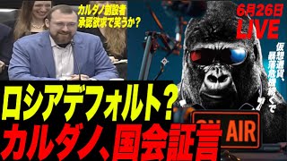 【ロシア崩壊?】ビットコインマイナー4000億円負債の危機!カルダノ創設者チャールズが国会証言で笑うw
