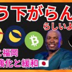 もう下がらん！内閣と福岡が規制を議論🇯🇵仮想通貨情報+BTC LUNC LUNA BCH