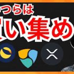 あいつらはもう買い集めてる！仮想通貨情報+BTC LUNC LUNA XEM XRP