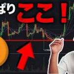 みんな意識してるのはやっぱりここ！ビットコイン週明け相場