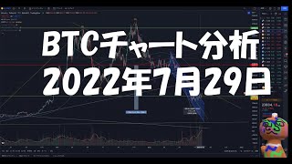 2022年7月29日ビットコイン相場分析