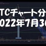 2022年7月30日ビットコイン相場分析
