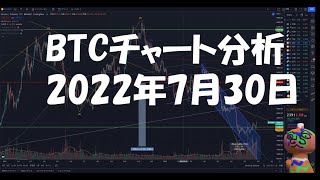 2022年7月30日ビットコイン相場分析