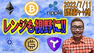 【仮想通貨 ﾋﾞｯﾄｺｲﾝBTC ＆ ｱﾙﾄｺｲﾝ 分析】レンジも視野に入れつつ・・・