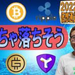 【仮想通貨 ﾋﾞｯﾄｺｲﾝBTC ＆ ｱﾙﾄｺｲﾝ 分析】めっちゃ落ちそう!!