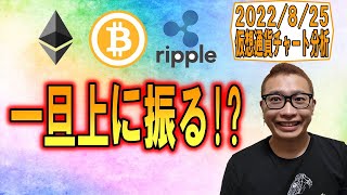 【仮想通貨 ビットコインBTC & アルトコイン 分析】一旦上に振りそう!?