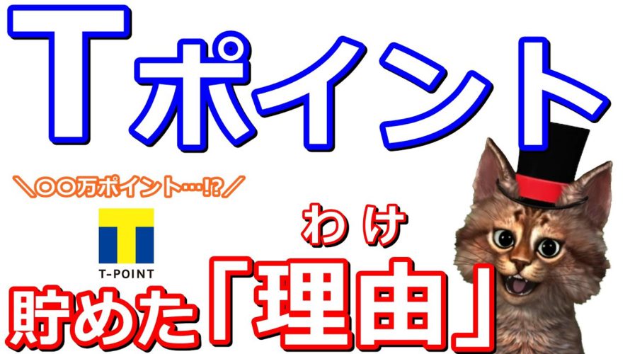 実はTポイントを貯めてました！貯めた理由を解説！JRキューポや永久不滅ポイントとの相性はバツグンです【dポイント増量・Pontaポイント】