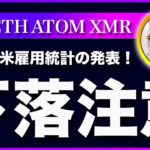 【上昇は終了？】ビットコイン・米雇用統計の発表で注目するべきポイント解説！【仮想通貨・戦略を先出しで毎日更新】