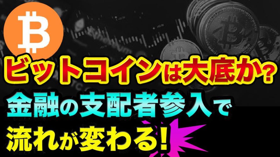 ビットコインの暴落は続く?逆に大底で買いチャンスか?イーサリアムのザ・マージの解説と、金融支配者が仮想通貨に参入で今後の流れがヤバすぎる【 ビットコイン 仮想通貨 日経平均 イーサリアム 株 】