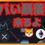 ヤバい暴落、来るよ！ 仮想通貨ニュース + ビットコイン イーサリアム リップル シバイヌ 相場分析