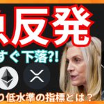 急反発！でもすぐ下落？4年ぶり低水準の指標とは？　仮想通貨ニュース+ビットコイン ETH ETC XRP 相場分析