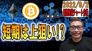 【仮想通貨 ビットコインBTC & アルトコイン 分析】短期は上狙い!?