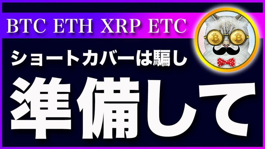 【騙し上げ】ビットコイン・飛びつき厳禁!?環境は過去最高に悪いです!【仮想通貨・戦略を先出しで毎日更新】