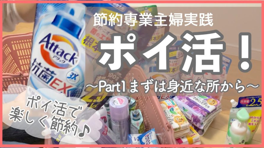 【ポイ活も立派な節約】やれば貯まる!私がやっているポイ活/節約/専業主婦/5人家族手取り約30万