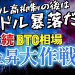 ドル高抑制の後は米ドル暴落だ！ビットコイン相場上昇大作戦