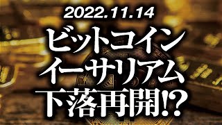 ビットコイン・イーサリアム［2022/11/14］【仮想通貨・BTC・ETH・FX】※2倍速推奨