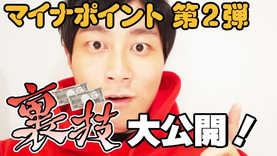 【ポイ活】2万円利用せずにマイナポイント満額GETする裏技大公開!シューマッハ中村母の反応は…?#ポイ活 #モッピー