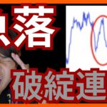 悲惨💥ビットコイン指標の急落と破綻連鎖💀　仮想通貨ニュース+BTC MEE チャート分析