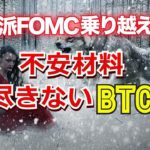 タカ派FOMCを乗り越えるも、不安材料に尽きないビットコイン 1