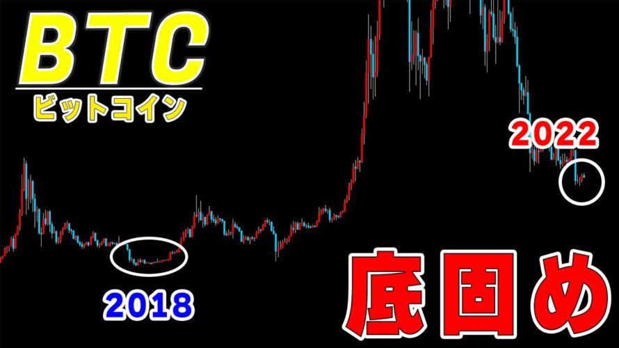 【仮想通貨ビットコイン】底付近のため短期トレードで資金を削らないようにご注意ください