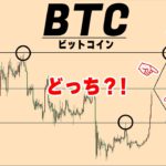 利確売りの下落に要注意。まだ完全にトレ転をしていません【仮想通貨ビットコイン/BTC】