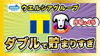 ウエルシアで貯まりすぎ!WAON POINT & Tポイントの強力コンビが誕生