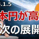 日本円の高騰が続いています！ビットコインへの影響を説明します