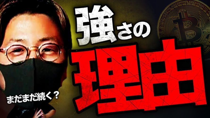 ビットコイン強さの理由は機関投資家?○系通貨に注目。