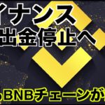 バイナンスがドル出金を停止！今年もBNBチェーンが熱い？