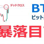 ビットコイン（BTC）値動き予想【近々暴落】