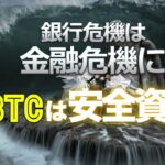 銀行危機は金融危機に。ビットコインは安全資産 1