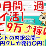 【ポイ活】2か月間、週1で個人情報を切り売りして9万稼いだーポイントの内訳紹介ー