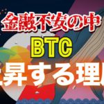 金融不安の中、ビットコインが上昇する理屈