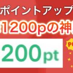 今なら〇〇するだけで全員1200p貰えます！