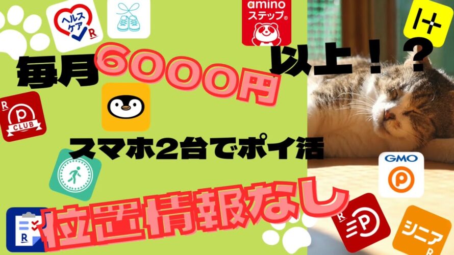 【お金】現在手取り16万円のトリマー先生がやっているポイ活ルーティーン【副業】