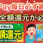 〇〇でPayPayポイント毎日もらえる！さらにあの人気商品も無料で…‼︎