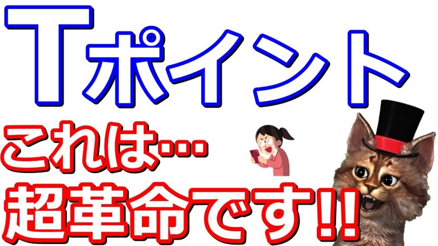 TポイントとWAON POINTとの相互交換が革命です