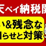 【楽天経済圏】楽天ペイ納税(請求書支払い)キャンペーン開始！楽天ポイント、楽天キャッシュ利用の残念な点と対策。