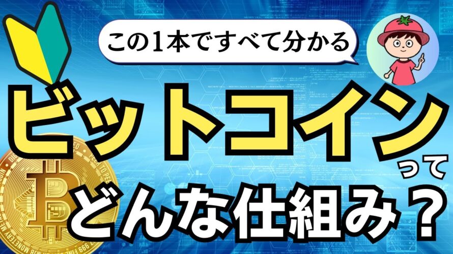 【中学生でも分かる】ビットコインの仕組み完全解説【ブロックチェーン基礎】
