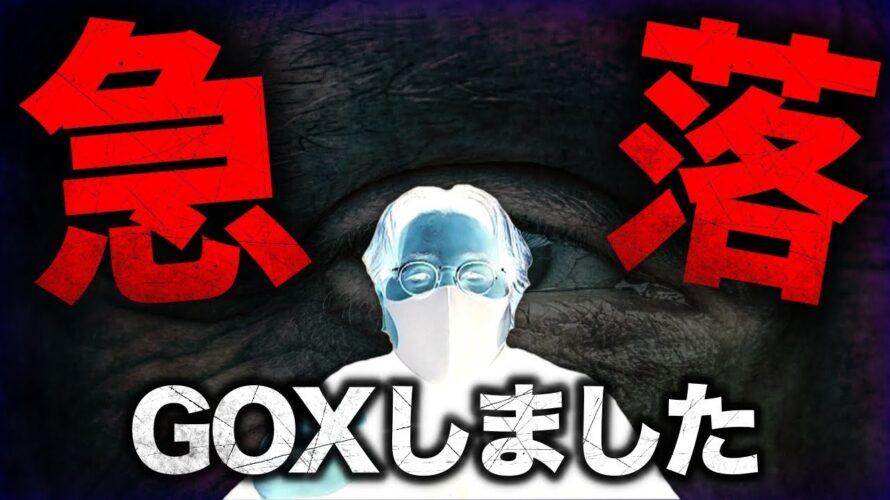 ビットコイン急落要因。そしてGOXしました。