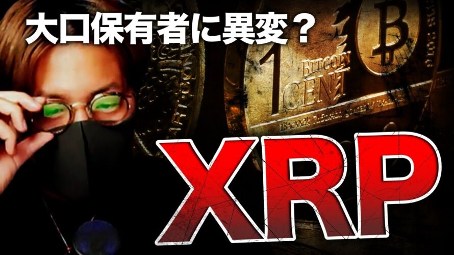 XRP大口保有者に異変? ビットコイン急反発の要因。