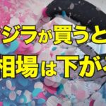 クジラが買うとき相場は下がる