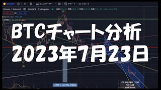 2023年7月23日ビットコイン相場分析