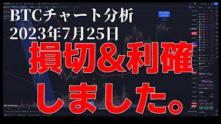 2023年7月25日ビットコイン相場分析